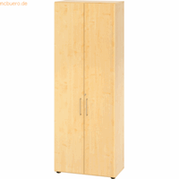 mcbuero.de Schrank 6OH BxTxH 80x42x215,6cm Griff BS Ahorn