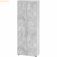 Hjh OFFICE PRO Beta 9 | Kast met deuren | 6 OH, Melamine spaanplaat DIN 68765, Emissieklasse E1, Mehrfarbig