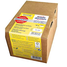 Avery Zweckform AS0722390 Etiketten 89 x 36 mm Papier Wit 4680 stuk(s) Permanent Adresetiketten