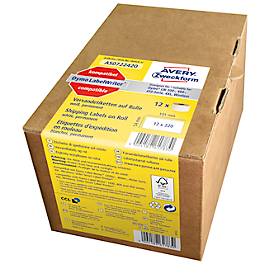 Avery Zweckform AS0722420 Etiketten 101 x 54 mm Papier Wit 1 stuk(s) Permanent Adresetiketten