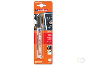 10 x Edding Kreidemarker edding 4095 2-3mm schwarz