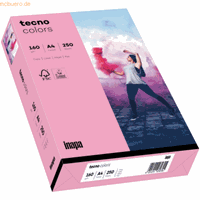 tecno Papier 55 A4 160 gsm Roze 250 Vellen