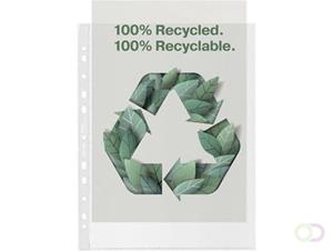 Esselte geperforeerde showtas, 100 % gerecycleerd, ft A4 maxi, 70 micron, doos van 50 stuks