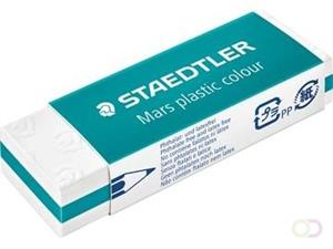 Staedtler gum Mars Plastic Colour, display van 20 stuks, turkoois