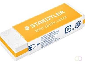 Staedtler gum Mars Plastic Colour, display van 20 stuks, zandkleur