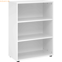 Hjh OFFICE PRO Beta 9 | Kast | 3 OH | 80 cm, Melamine spaanplaat DIN 68765, Emissieklasse E1, Mehrfarbig