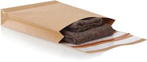 e-Green enveloppen met blokbodem, ft 162 x 229 x 40 + 100 mm, doos van 250 stuks