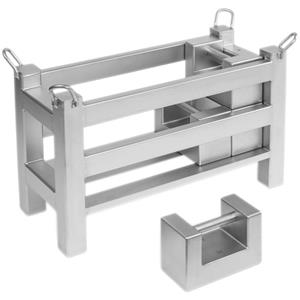 kern 346-052-010 Testgewichtenset M1 50 kg voor 10x 20 kg Kalibratie Fabrieksstandaard (zonder certificaat)