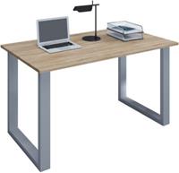 VCM Schreibtisch Computertisch Arbeitstisch Büro Möbel PC Tisch Lona, 110 x 50 cm braun