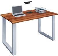 VCM Schreibtisch Computertisch Arbeitstisch Büro Möbel PC Tisch Lona, 110 x 50 cm braun