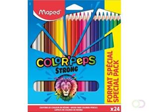 Maped kleurpotlood Color'Peps 20 kleurpotloden + 4 fluo