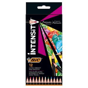 Bic kleurpotlood Intensity Wood, etui van 12 stuks