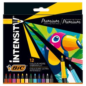 Bic viltstift Intensity, fijne punt, etui van 20 stuks