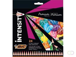 24 BIC INTENSITY Premium Buntstifte farbsortiert