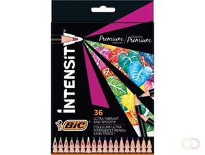 Bic kleurpotlood Intensity Wood, etui van 36 stuks