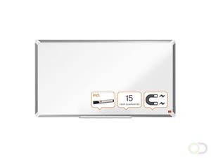 Nobo Premium Plus Widescreen magnetisch whiteboard, gelakt staal, ft 89 x 50 cm