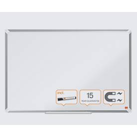 Nobo Premium Plus magnetisch whiteboard, emaille, ft 90 x 60 cm