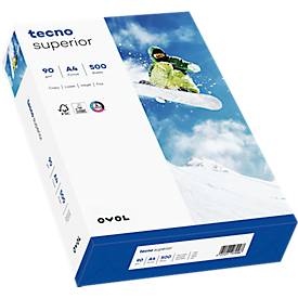 Inapa Tecno Superior 2100011538 Printpapier, kopieerpapier DIN A4 500 vellen Wit