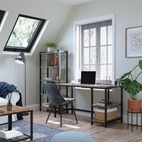 Red Living home24 Schreibtisch Brillac