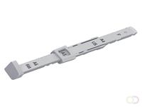 Leitz Anschlagschiene New NeXXt f&uuml;r Locher Kunststoff grau