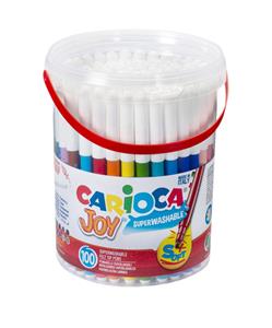 Carioca viltstift Joy 100 stiften (in een plastic pot)