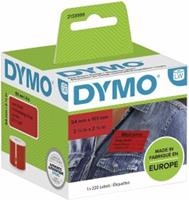 Dymo Versand-Etiketten 54 x 101 mm 220 St. schwarz-rot