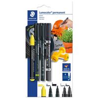 Staedtler Marker Set Lumocolor 4 stuks variant