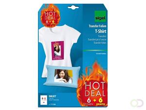 Sigel T1156 T-Shirt-Transferfolie 197 g/m² 12 Blatt