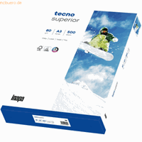 tecno Superior A3 Kopieerpapier 80 g/mÂ² Wit 500 Vellen