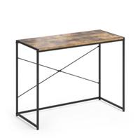 Yomonda Schreibtisch Fyrk 100x45 cm Holz Natur holzfarben