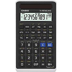 Casio FX-82SOLARII Schoolrekenmachine werkt op zonne-energie Zwart Aantal displayposities: 12