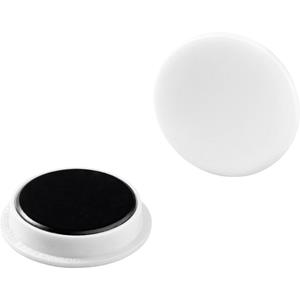 Durable Rundmagnet 37mm weiß Haftkraft: 1000g VE=20 Stück