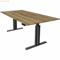 Kerkmann Zit/sta bureau Move 3 elegant, elektrisch, B200xD100cm, memory functie