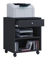 VCM Rollcontainer Bürocontainer Schubladenschrank Büroschrank Schublade Salda schwarz