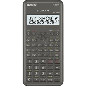 Casio FX-82MS-2 Schulrechner Schwarz Display (Stellen): 12 batteriebetrieben (B x H x T) 77 x 14 x 1