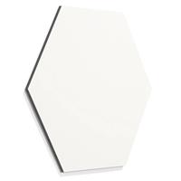 smitvisual Chameleon frameless whiteboard - Zeshoek - Wit - 58 cm