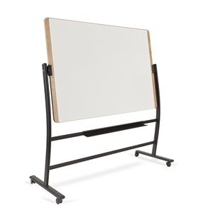 Rocada Natural Verrijdbaar Whiteboard - Magnetisch - 100 X 150 Cm