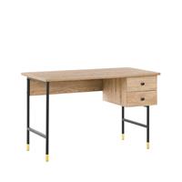 Beliani Abilen Bureau Vezelplaat 60 X 120 Cm