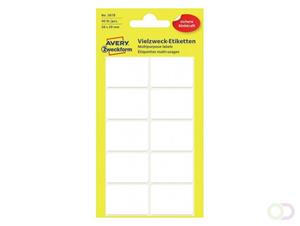 Etiket Zweckform 38X29Mm Wit Blister A 40 Etiketjes