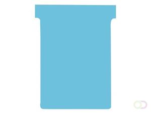 Nobo T-insteekkaarten Maat 3 Blauw 8 x 12 cm 100 Stuks