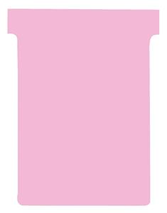 Nobo T-insteekkaarten maat 3 Roze 8 x 12 cm 100 Stuks