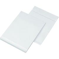Elepa Faltentaschen Securitex C4 ohne Fenster 50mm Falte haftklebend 130g weiÃ 100 StÃ¼ck