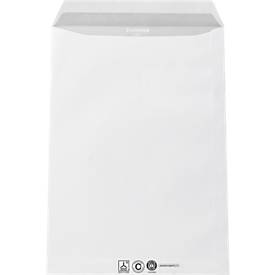 Elepa Versandtaschen Envirelope C4 ohne Fenster haftklebend 90g weiÃ 250 StÃ¼ck