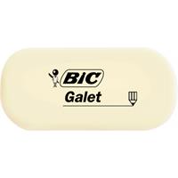 Bic Radiergummi Galet 58 x 28 x 13mm oval weiÃ