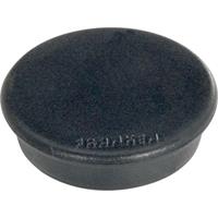 FRANKEN Haftmagnet rund 32mm schwarz 10 StÃ¼ck