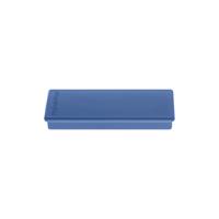 Discofix magnetoplan rechthoekige magneet, donkerblauw, 55 x 22 x 8mm, 10 stuks