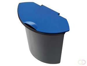 Helit Abfalleinsatz H6106592 6Liter f. H 61061/H 61062 schwarz/blau