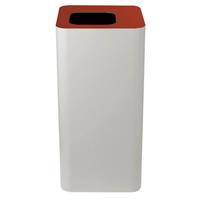 Deksel, voor afvalbak PURE 100 l, rood