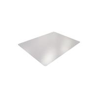 Floortex Bodenschutzmatte Cleartex ultimat 150 x 200 cm Form O fÃ¼r HartbÃ¶den transparent PC