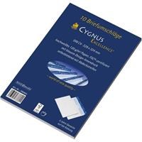 Cygnus Versandtaschen Excellence C4 ohne Fenster haftklebend 100g weiÃ 10 StÃ¼ck Ã-ffnung an der langen Seite